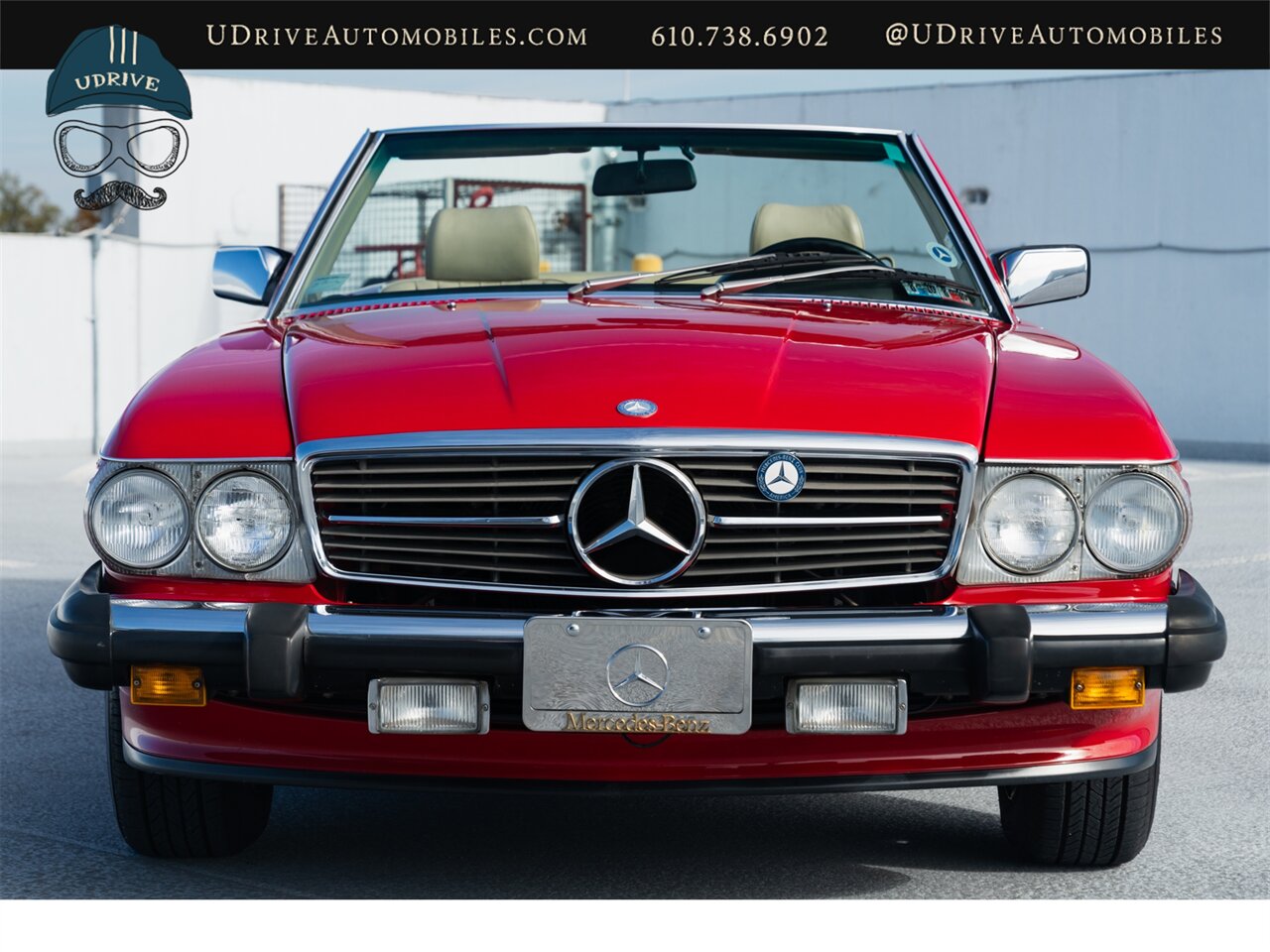 1988 Mercedes-Benz 560SL Signal Red Detailed Service History - Photo 21 - West Chester, PA 19382