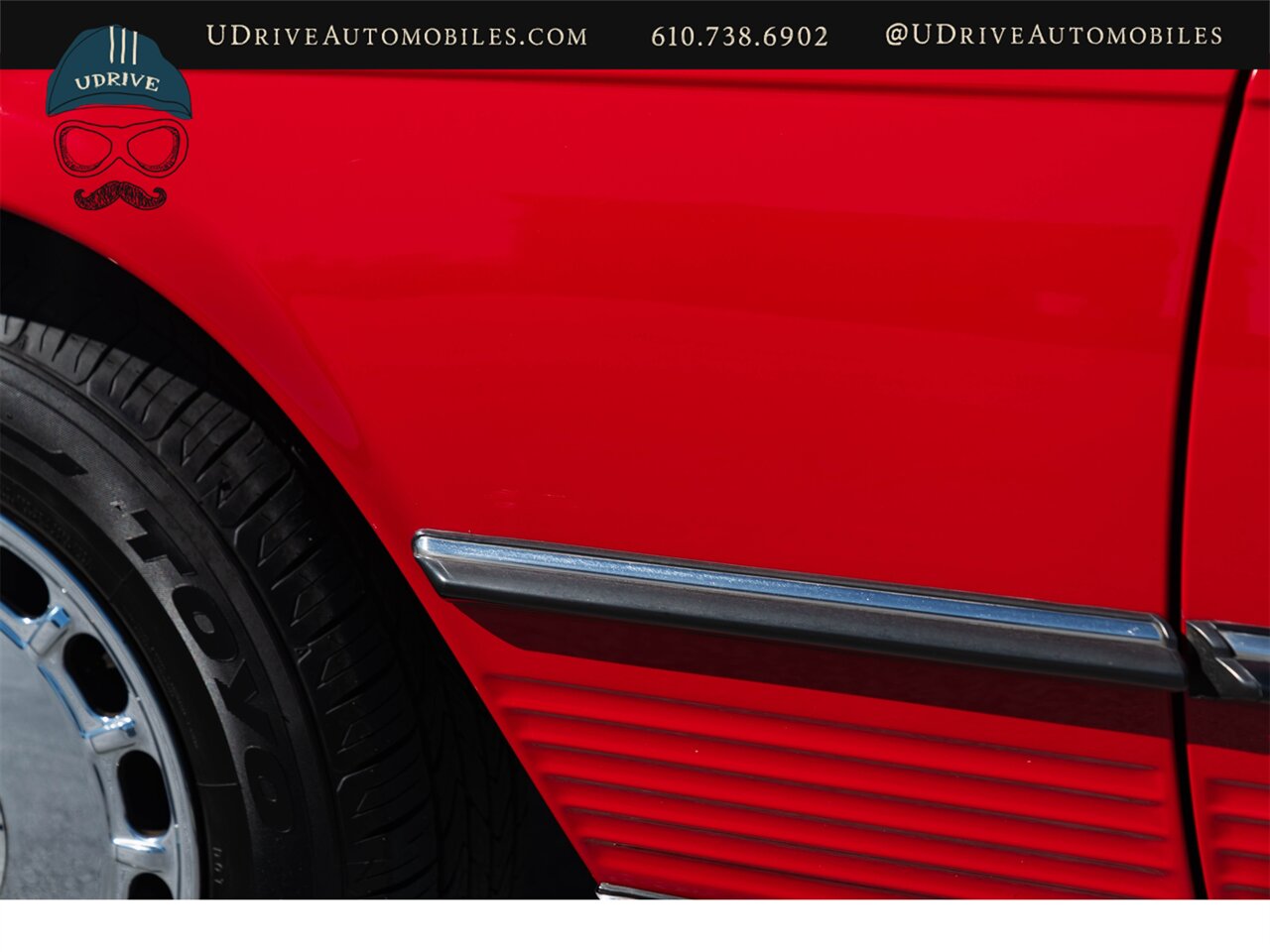1988 Mercedes-Benz 560SL Signal Red Detailed Service History - Photo 16 - West Chester, PA 19382