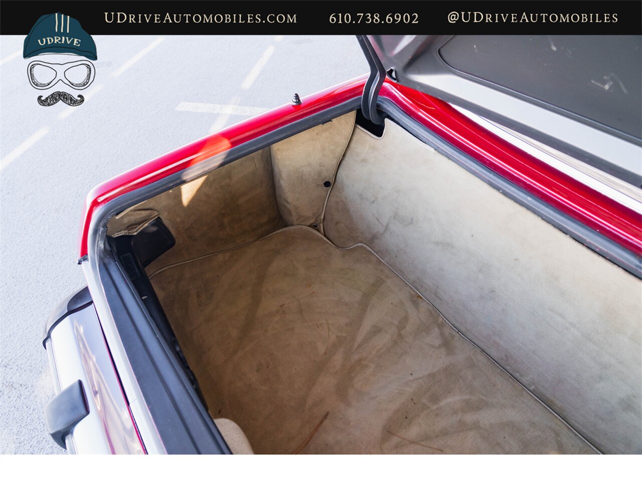 1988 Mercedes-Benz 560SL Signal Red Detailed Service History - Photo 83 - West Chester, PA 19382