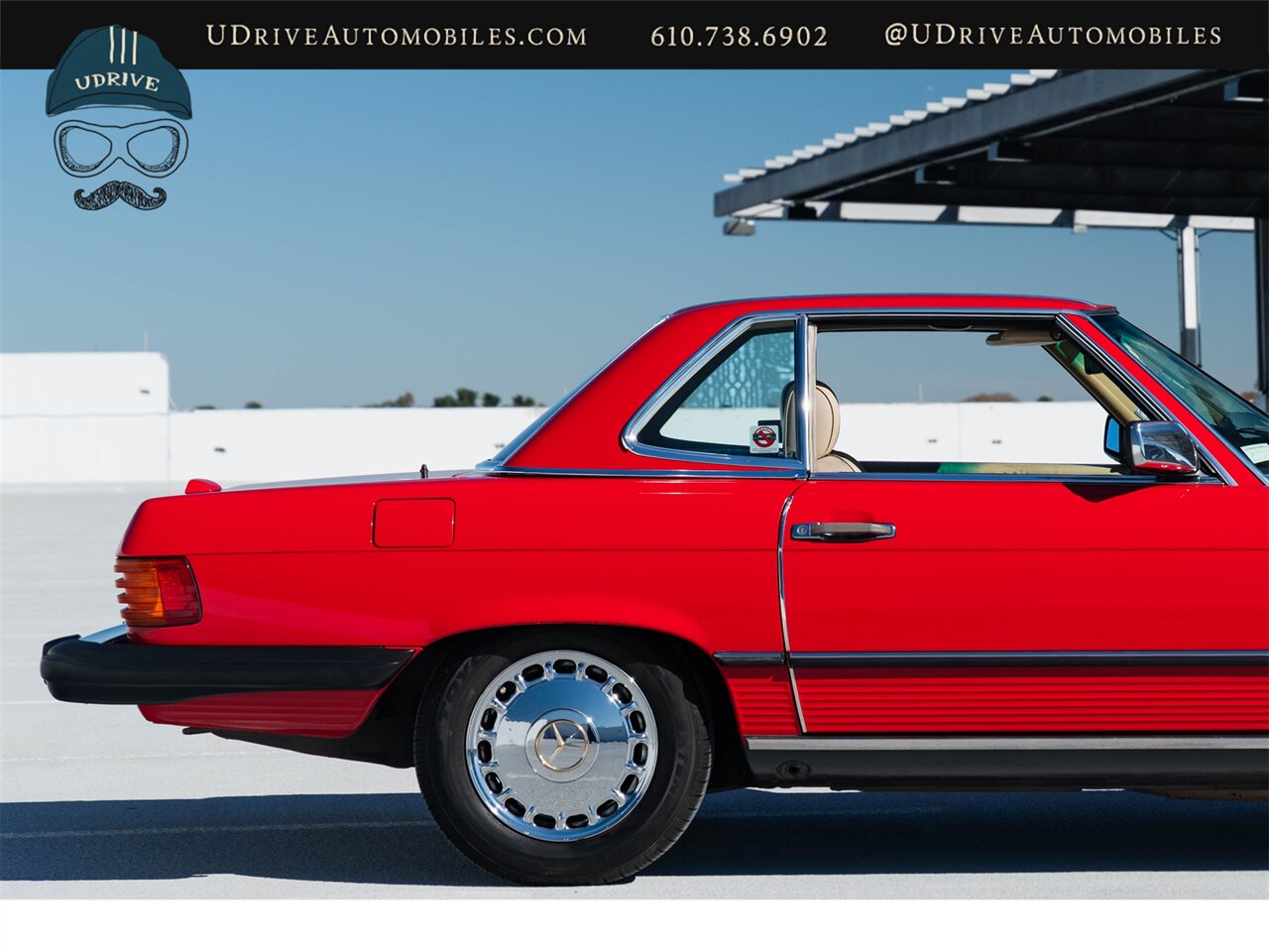 1988 Mercedes-Benz 560SL Signal Red Detailed Service History - Photo 31 - West Chester, PA 19382