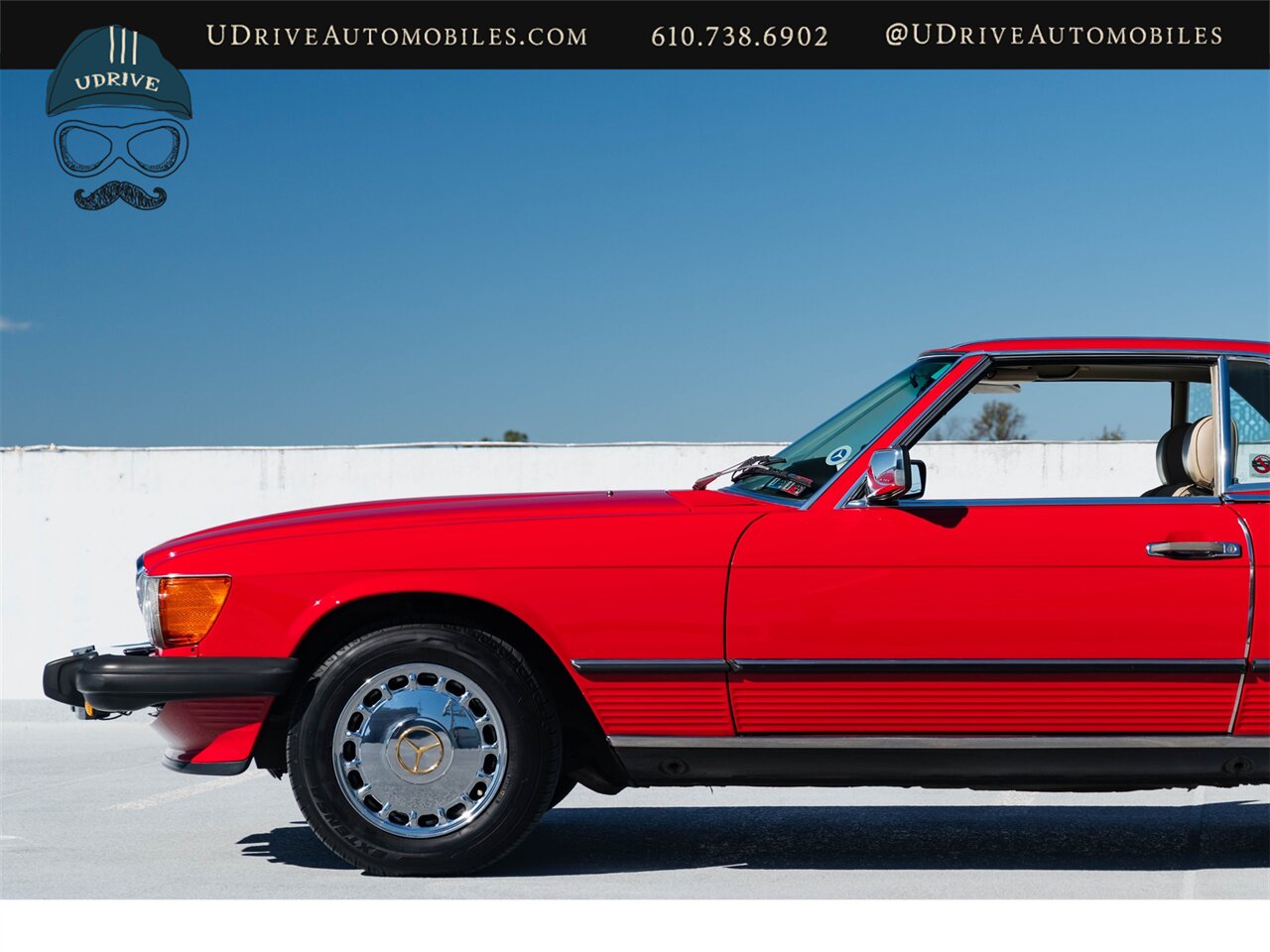 1988 Mercedes-Benz 560SL Signal Red Detailed Service History - Photo 15 - West Chester, PA 19382