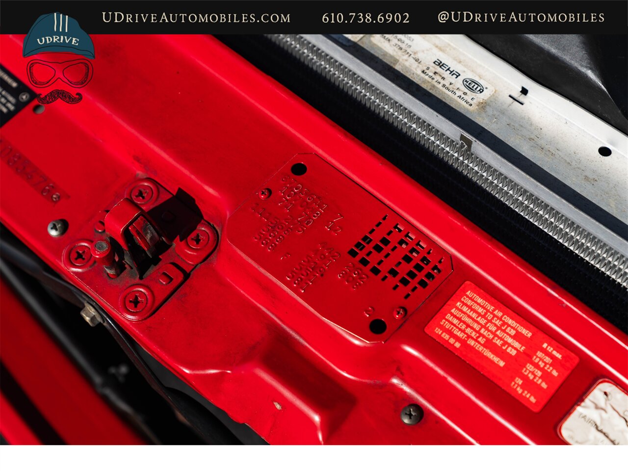 1988 Mercedes-Benz 560SL Signal Red Detailed Service History - Photo 78 - West Chester, PA 19382