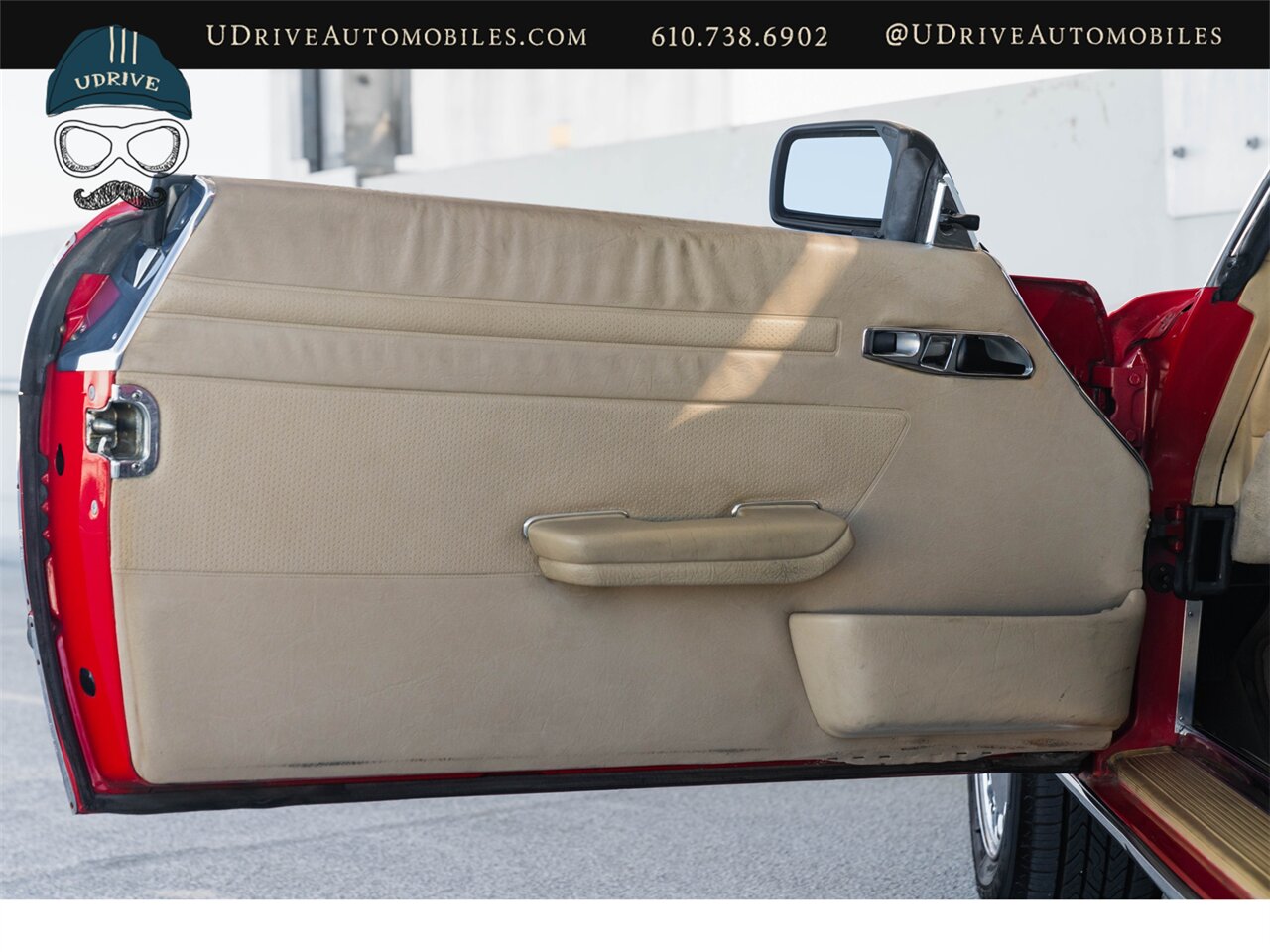 1988 Mercedes-Benz 560SL Signal Red Detailed Service History - Photo 39 - West Chester, PA 19382