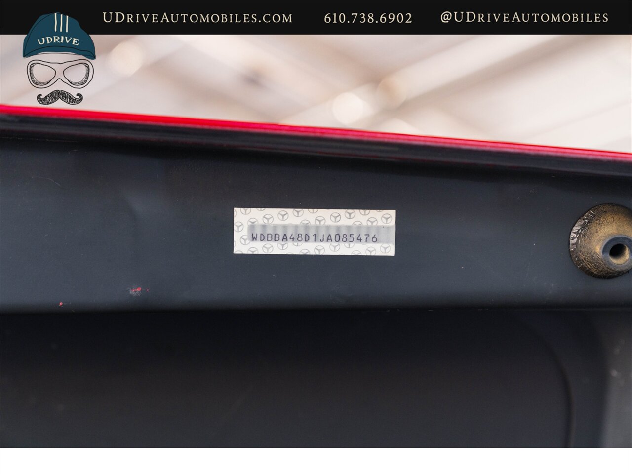 1988 Mercedes-Benz 560SL Signal Red Detailed Service History - Photo 82 - West Chester, PA 19382