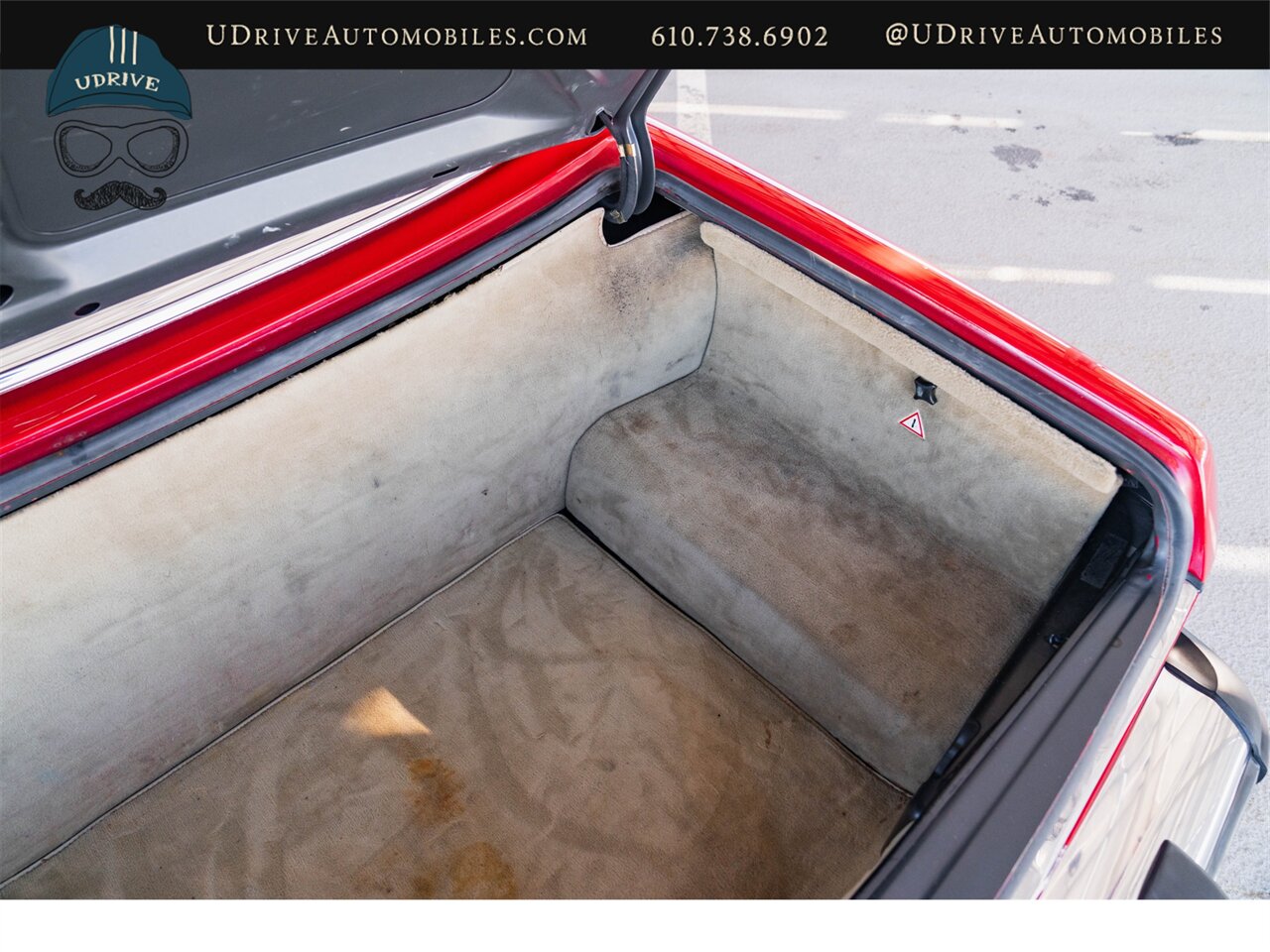 1988 Mercedes-Benz 560SL Signal Red Detailed Service History - Photo 84 - West Chester, PA 19382