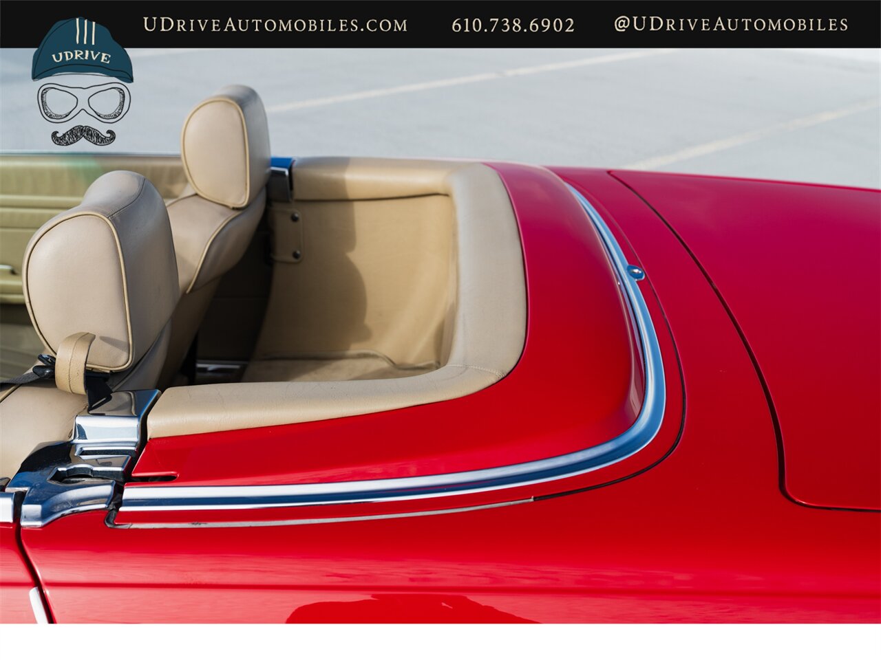 1988 Mercedes-Benz 560SL Signal Red Detailed Service History - Photo 102 - West Chester, PA 19382