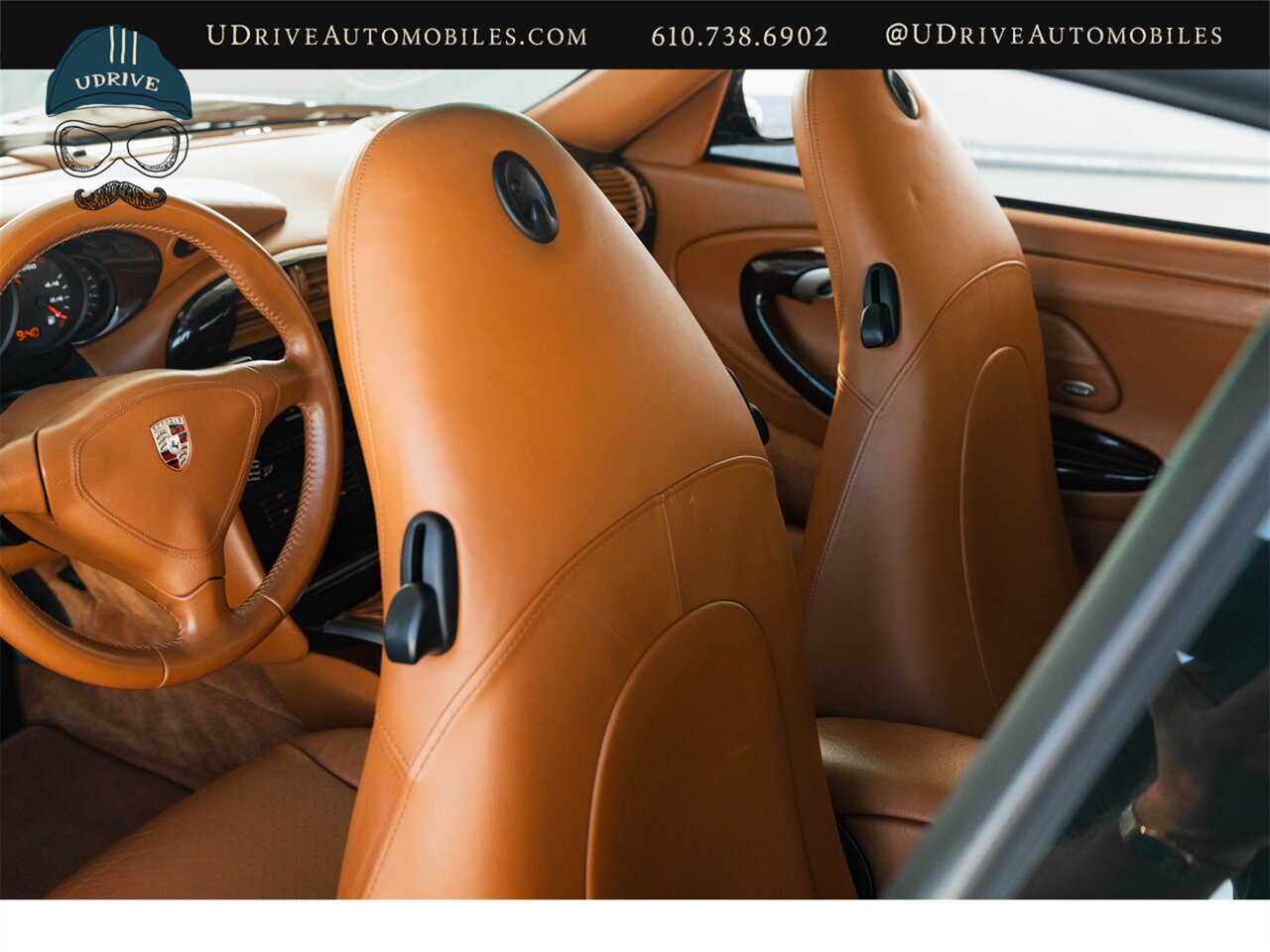 2002 Porsche 911 Turbo  LIVE on Bring A Trailer 6 Speed X50 Pkg Factory Aerokit Brown Nat Lthr - Photo 75 - West Chester, PA 19382
