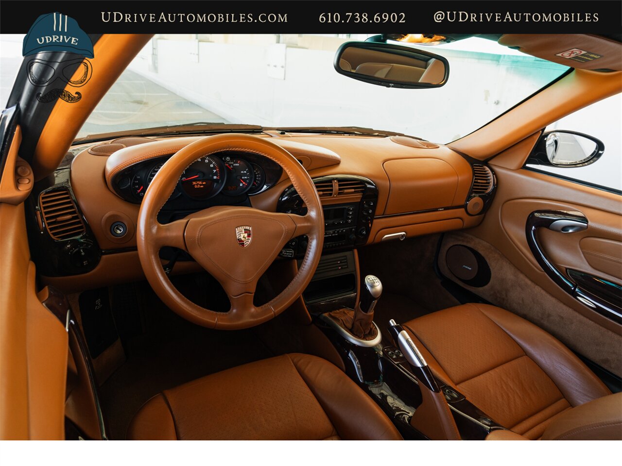 2002 Porsche 911 Turbo  6 Speed X50 Pkg Aerokit Brown Nat Lthr 1 Owner - Photo 6 - West Chester, PA 19382