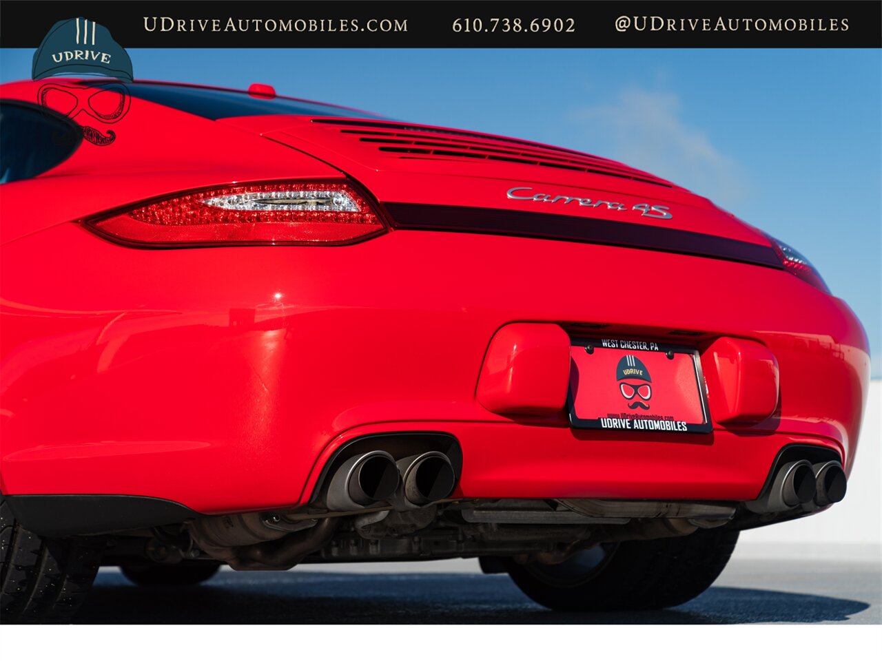 2009 Porsche 911 Carrera 4S  997.2 C4S 6 Speed Manual Sport Seats Sport Exhaust Red Belts 15k Miles - Photo 23 - West Chester, PA 19382