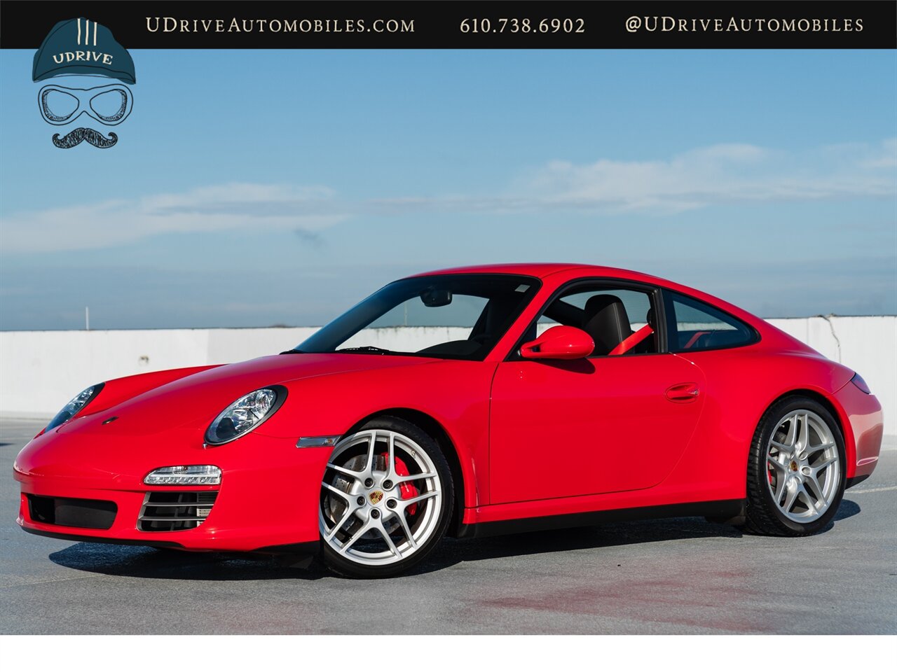 2009 Porsche 911 Carrera 4S  997.2 C4S 6 Speed Manual Sport Seats Sport Exhaust Red Belts 15k Miles - Photo 1 - West Chester, PA 19382