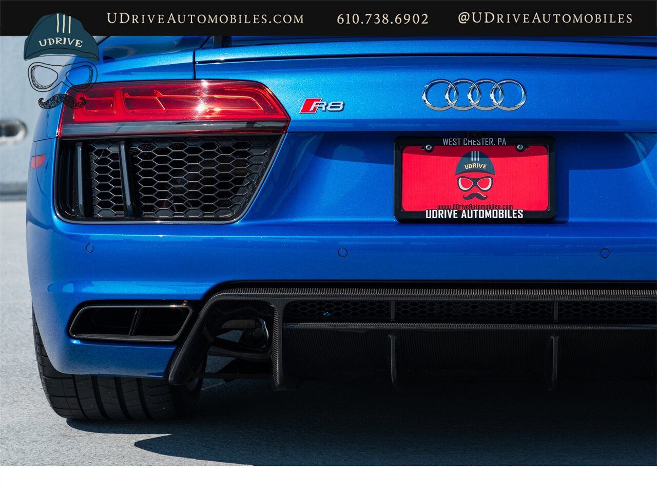 2017 Audi R8 5.2 quattro V10 Plus  Ara Blue Diamond Blue Stitch 1 Owner 6k Miles B&O 20s $202k MSRP Full PPF - Photo 24 - West Chester, PA 19382