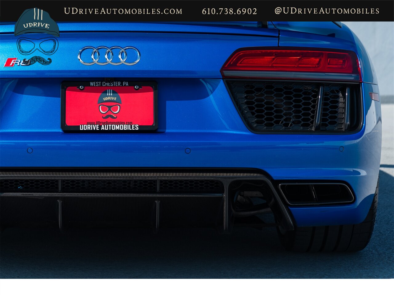 2017 Audi R8 5.2 quattro V10 Plus  Ara Blue Diamond Blue Stitch 1 Owner 6k Miles B&O 20s $202k MSRP Full PPF - Photo 21 - West Chester, PA 19382