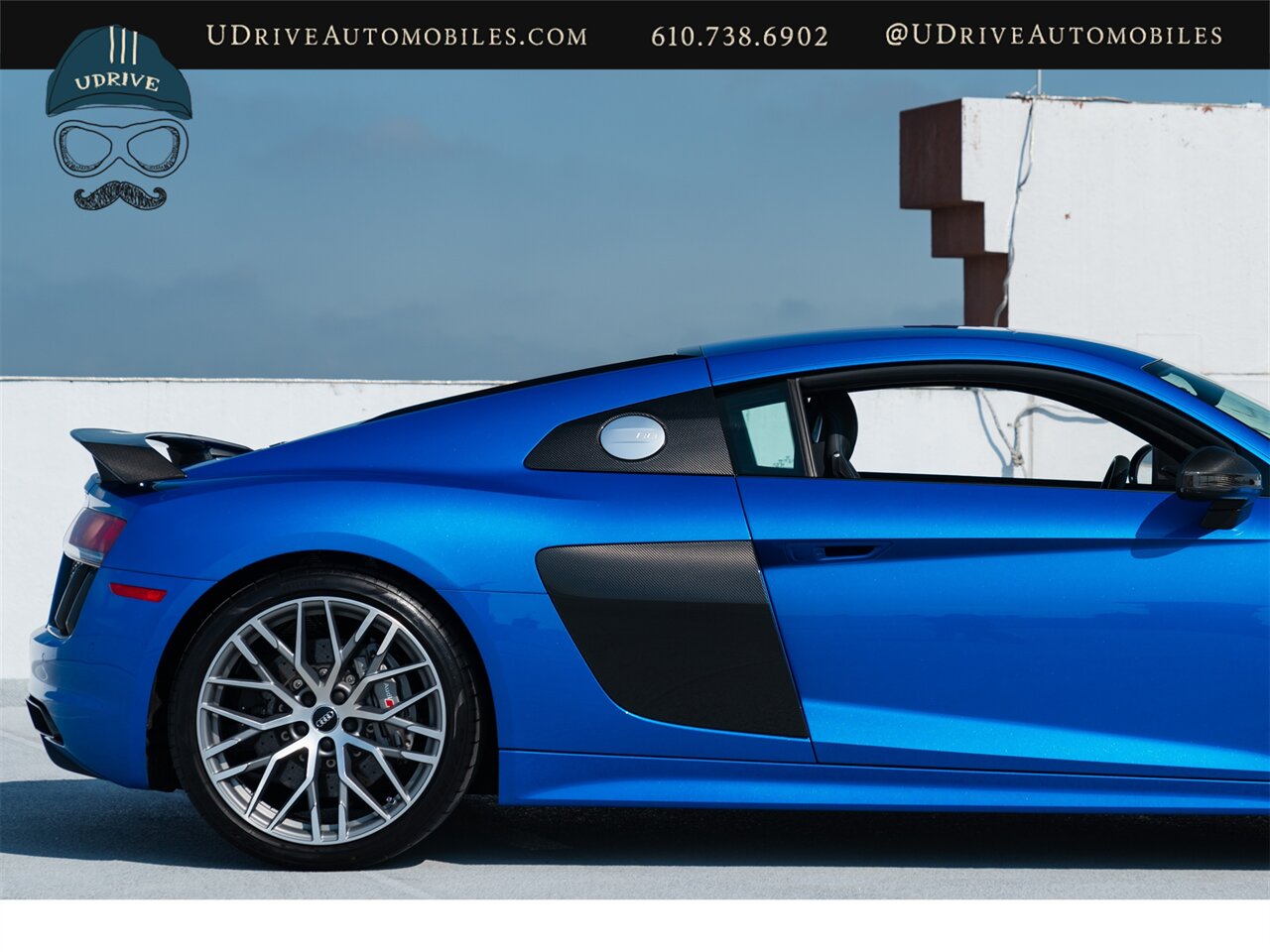 2017 Audi R8 5.2 quattro V10 Plus  Ara Blue Diamond Blue Stitch 1 Owner 6k Miles B&O 20s $202k MSRP Full PPF - Photo 19 - West Chester, PA 19382