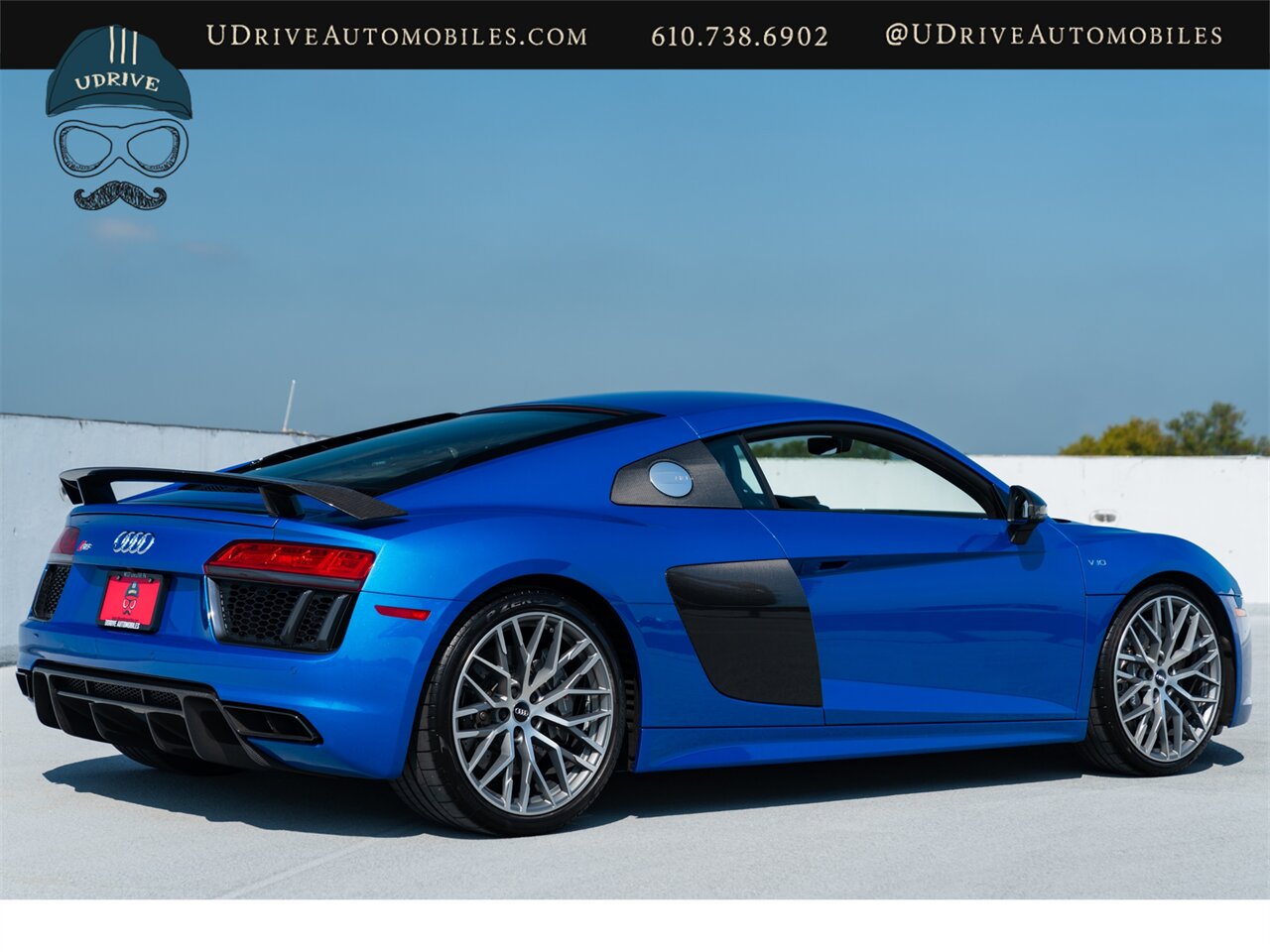 2017 Audi R8 5.2 quattro V10 Plus  Ara Blue Diamond Blue Stitch 1 Owner 6k Miles B&O 20s $202k MSRP Full PPF - Photo 20 - West Chester, PA 19382