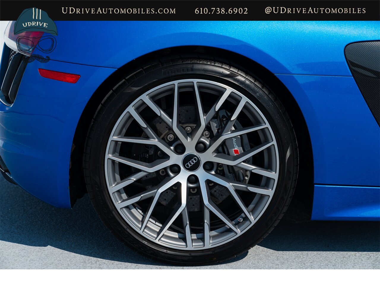 2017 Audi R8 5.2 quattro V10 Plus  Ara Blue Diamond Blue Stitch 1 Owner 6k Miles B&O 20s $202k MSRP Full PPF - Photo 56 - West Chester, PA 19382