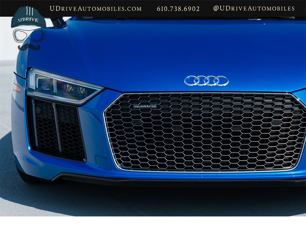 2017 Audi R8 5.2 quattro V10 Plus  Ara Blue Diamond Blue Stitch 1 Owner 6k Miles B&O 20s $202k MSRP Full PPF - Photo 15 - West Chester, PA 19382