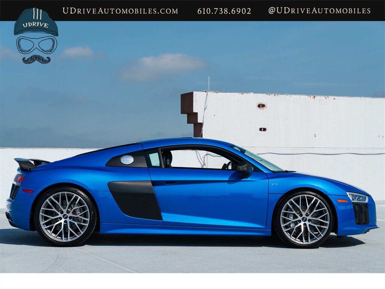 2017 Audi R8 5.2 quattro V10 Plus  Ara Blue Diamond Blue Stitch 1 Owner 6k Miles B&O 20s $202k MSRP Full PPF - Photo 18 - West Chester, PA 19382