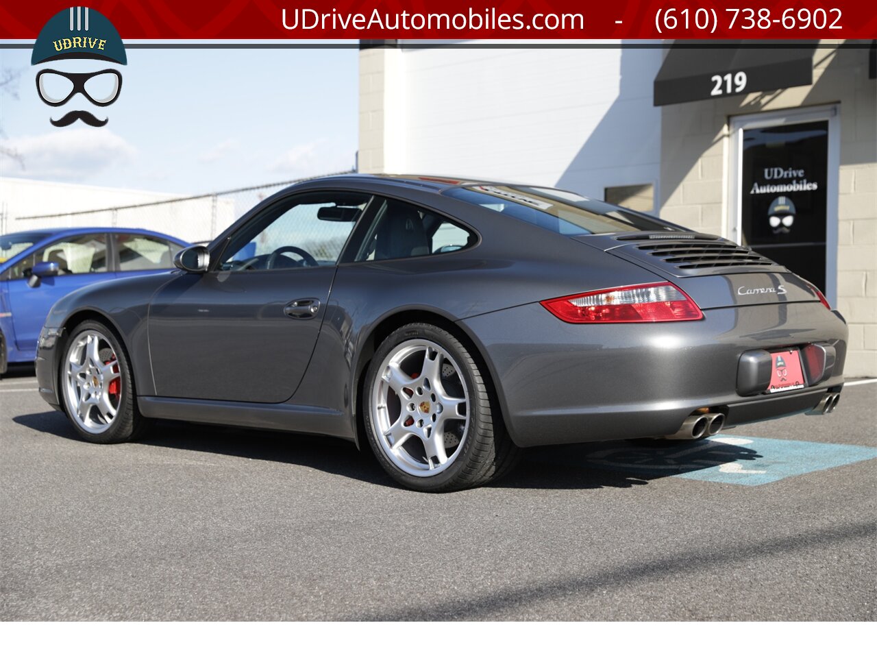 2008 Porsche 911 S 997S 9k Miles 6 Speed Chrono Sprt Shifter  Carbon Pkg Rare Color Meteor Grey - Photo 19 - West Chester, PA 19382