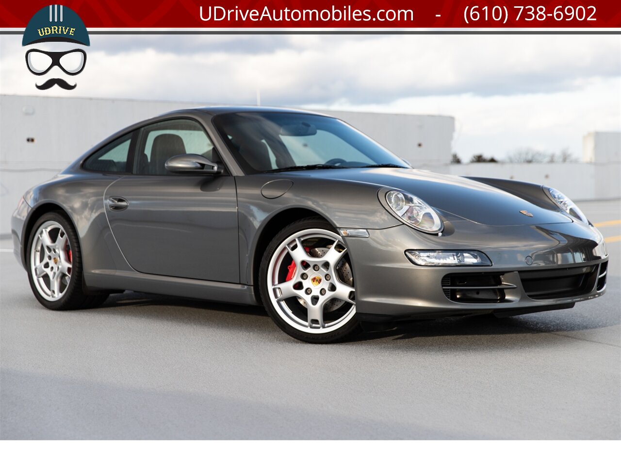 2008 Porsche 911 S 997S 9k Miles 6 Speed Chrono Sprt Shifter  Carbon Pkg Rare Color Meteor Grey - Photo 4 - West Chester, PA 19382