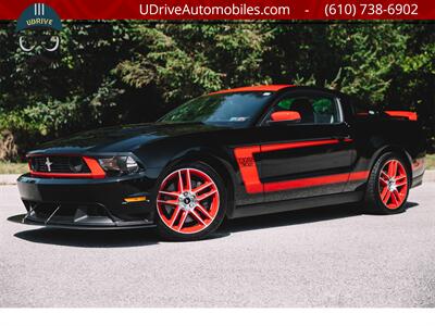 2012 Ford Mustang 866 Miles Boss 302 Laguna Seca #338 of 750  Red TracKey Activated