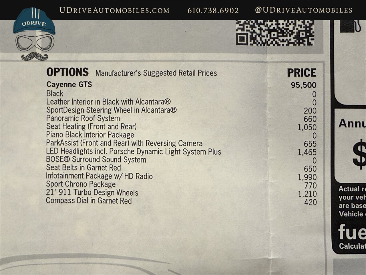 2016 Porsche Cayenne GTS 21in Whls Sport Chrono Red Dial Alcantara Red Belts Pano - Photo 63 - West Chester, PA 19382