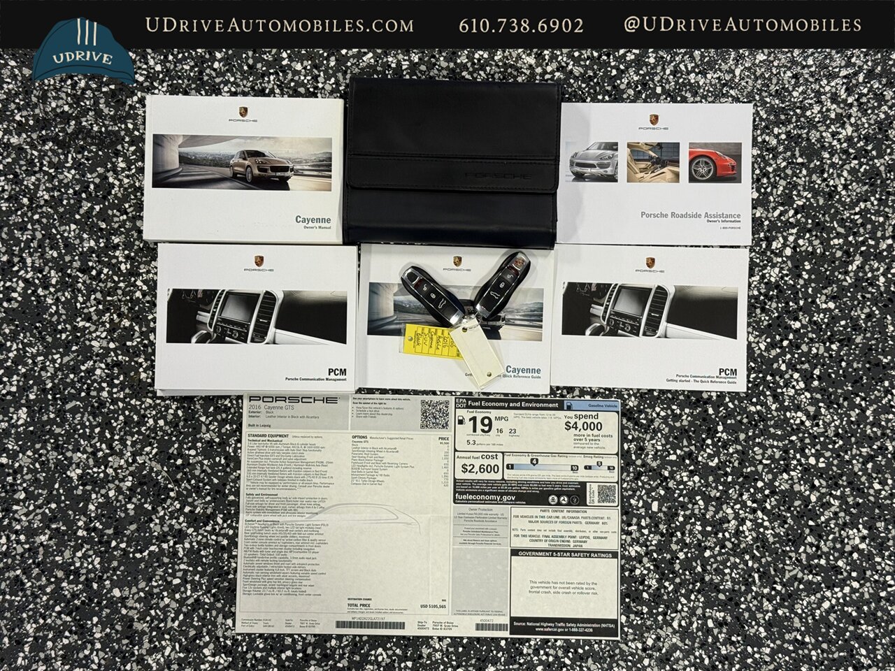 2016 Porsche Cayenne GTS 21in Whls Sport Chrono Red Dial Alcantara Red Belts Pano - Photo 65 - West Chester, PA 19382