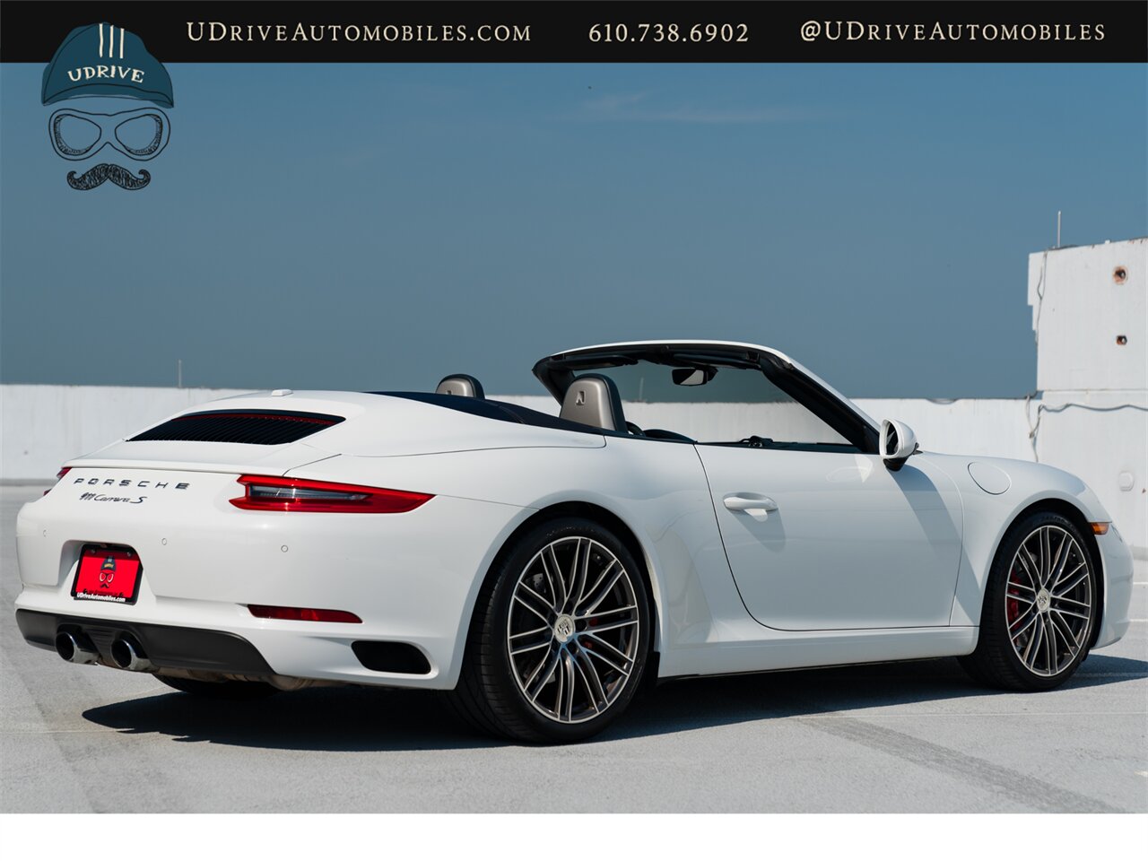 2017 Porsche 911 Carrera S  Cabriolet Blue Lthr Blue Top Prem Pkg Spt Exhaust 20in Turbo Whls 18 Way Spt Sts - Photo 20 - West Chester, PA 19382