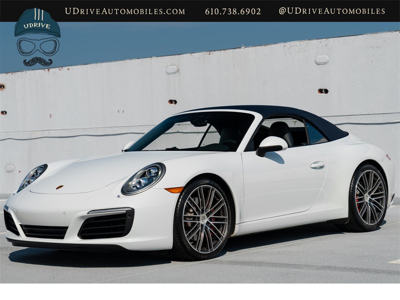 2017 Porsche 911 Carrera S  Cabriolet Blue Lthr Blue Top Prem Pkg Spt Exhaust 20in Turbo Whls 18 Way Spt Sts - Photo 52 - West Chester, PA 19382