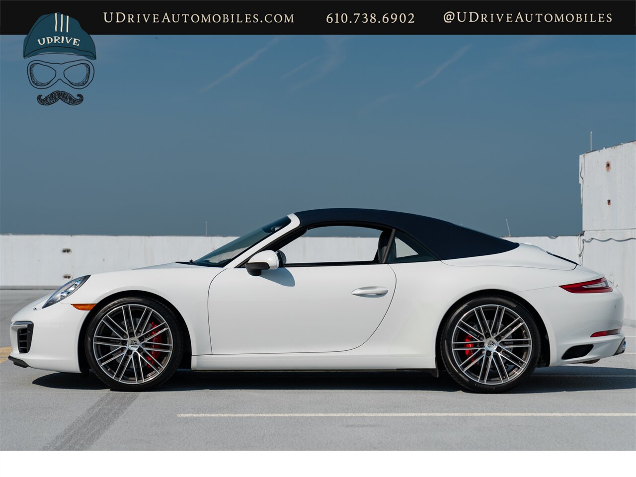 2017 Porsche 911 Carrera S  Cabriolet Blue Lthr Blue Top Prem Pkg Spt Exhaust 20in Turbo Whls 18 Way Spt Sts - Photo 10 - West Chester, PA 19382