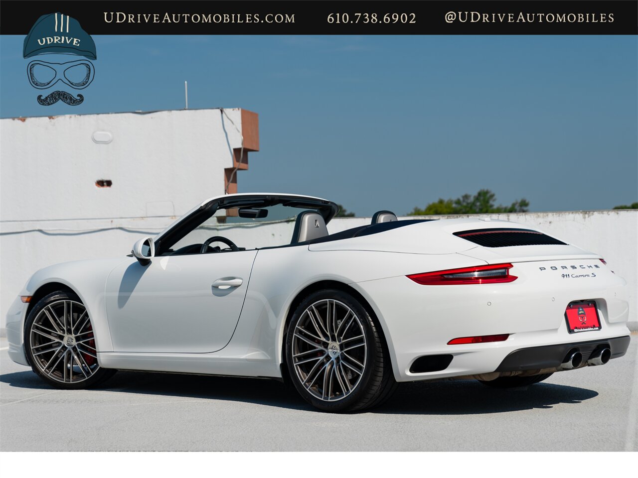 2017 Porsche 911 Carrera S  Cabriolet Blue Lthr Blue Top Prem Pkg Spt Exhaust 20in Turbo Whls 18 Way Spt Sts - Photo 5 - West Chester, PA 19382