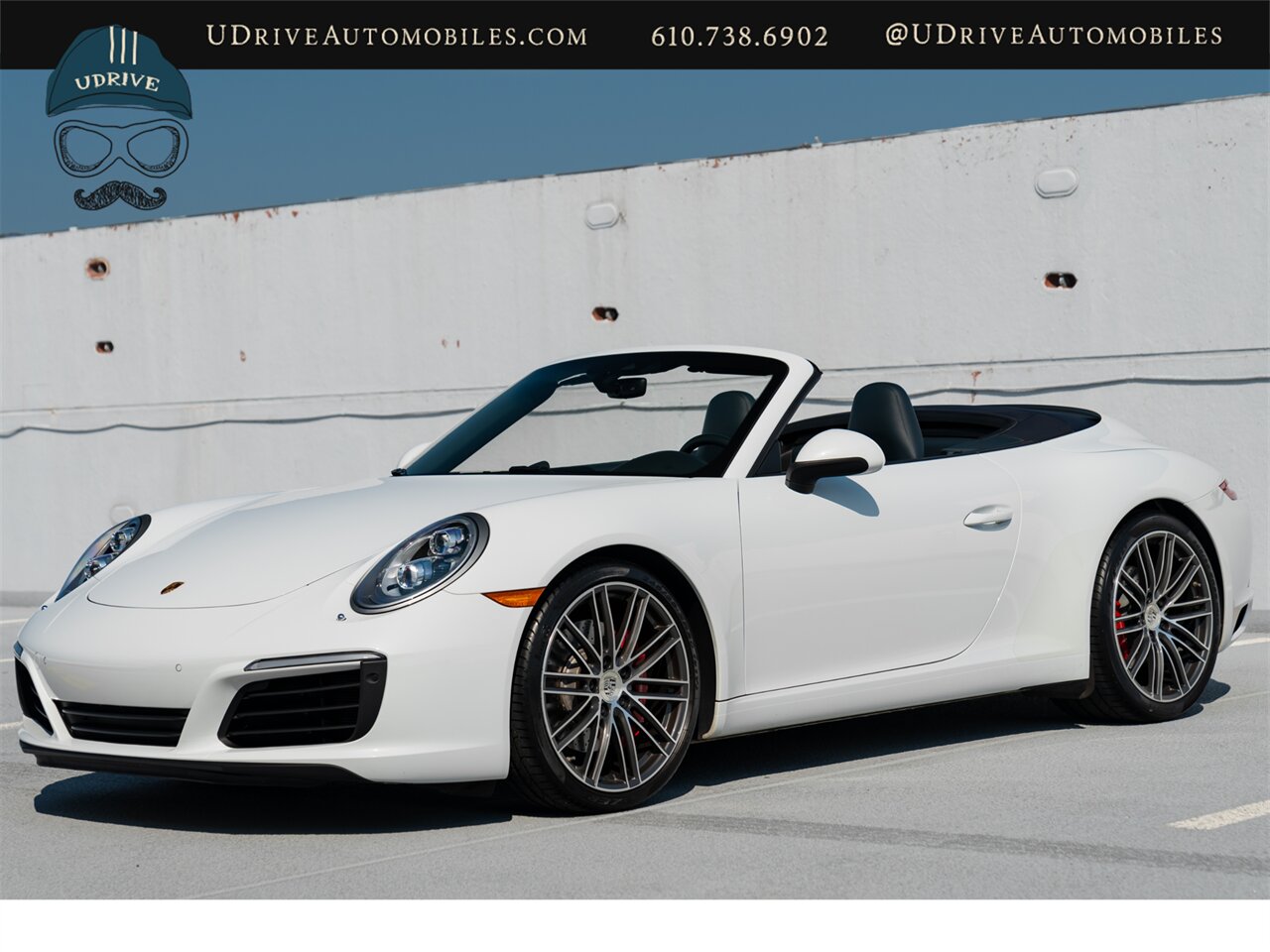 2017 Porsche 911 Carrera S  Cabriolet Blue Lthr Blue Top Prem Pkg Spt Exhaust 20in Turbo Whls 18 Way Spt Sts - Photo 12 - West Chester, PA 19382