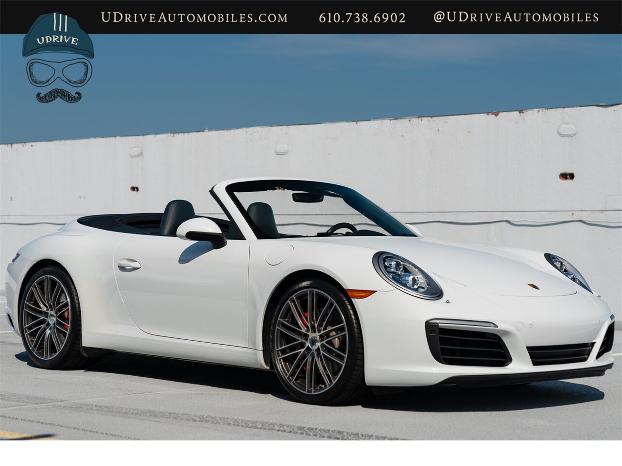 2017 Porsche 911 Carrera S  Cabriolet Blue Lthr Blue Top Prem Pkg Spt Exhaust 20in Turbo Whls 18 Way Spt Sts - Photo 16 - West Chester, PA 19382