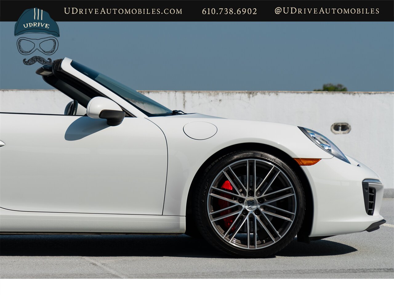 2017 Porsche 911 Carrera S  Cabriolet Blue Lthr Blue Top Prem Pkg Spt Exhaust 20in Turbo Whls 18 Way Spt Sts - Photo 17 - West Chester, PA 19382