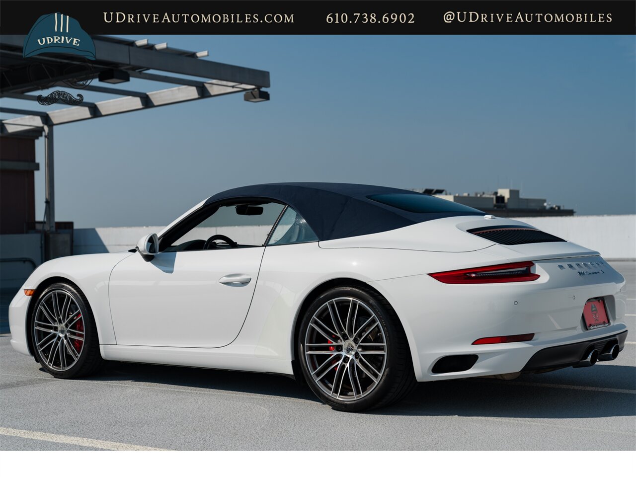 2017 Porsche 911 Carrera S  Cabriolet Blue Lthr Blue Top Prem Pkg Spt Exhaust 20in Turbo Whls 18 Way Spt Sts - Photo 53 - West Chester, PA 19382