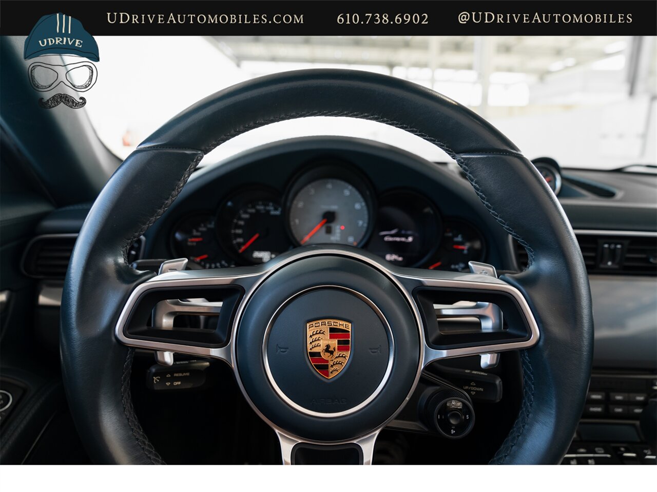 2017 Porsche 911 Carrera S  Cabriolet Blue Lthr Blue Top Prem Pkg Spt Exhaust 20in Turbo Whls 18 Way Spt Sts - Photo 36 - West Chester, PA 19382