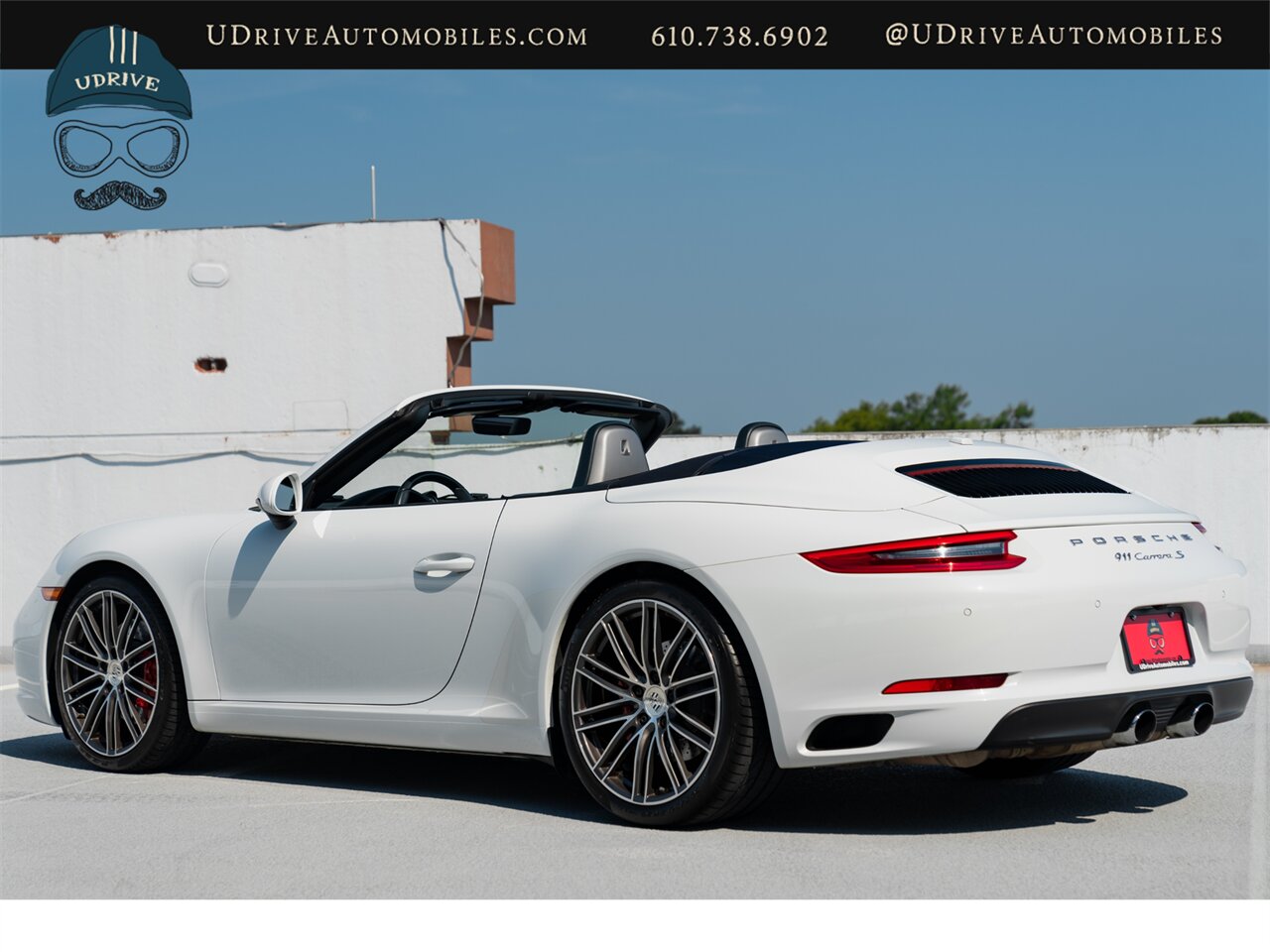 2017 Porsche 911 Carrera S  Cabriolet Blue Lthr Blue Top Prem Pkg Spt Exhaust 20in Turbo Whls 18 Way Spt Sts - Photo 24 - West Chester, PA 19382