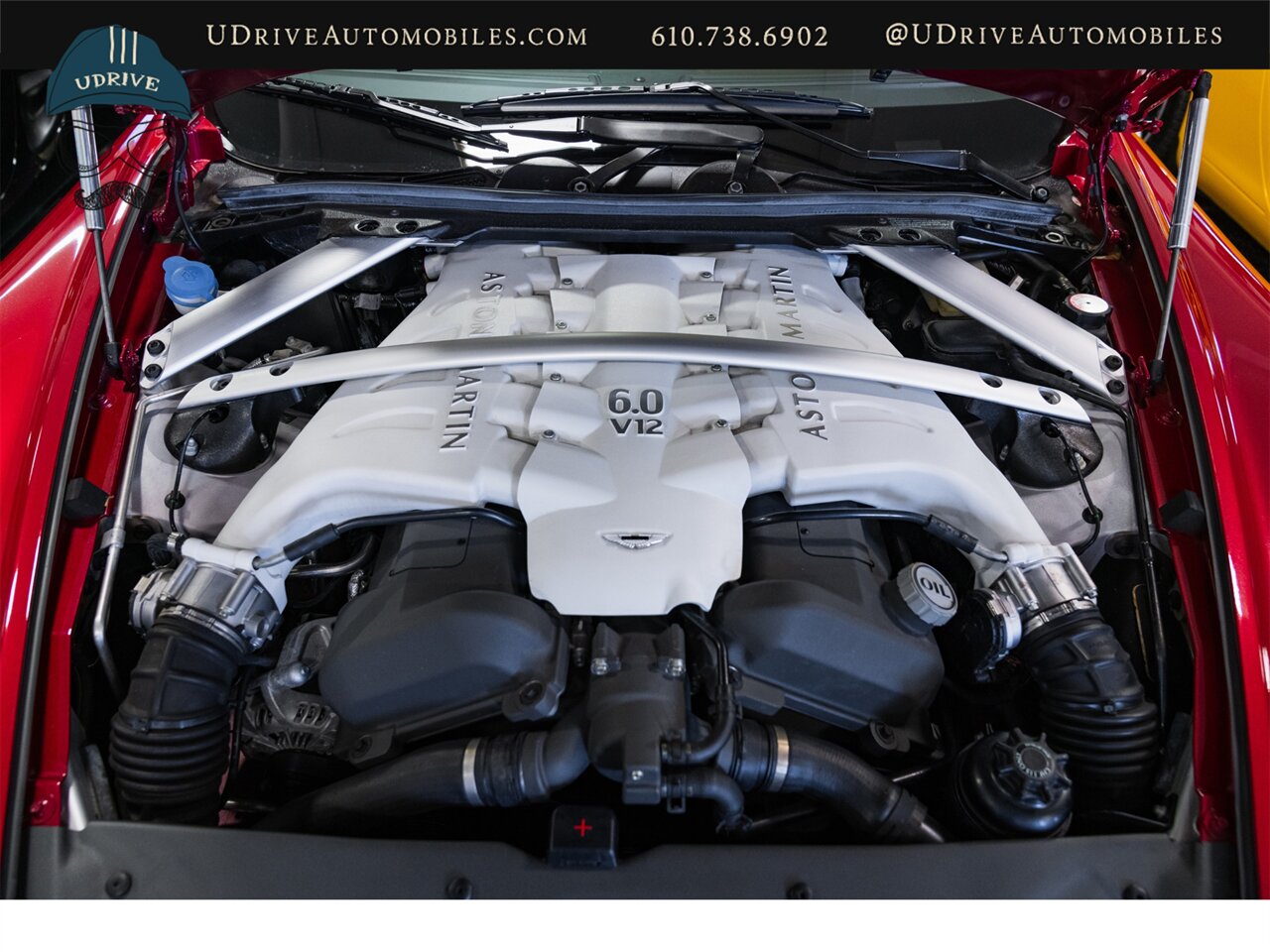 2011 Aston Martin DBS Coupe  7k Miles 1 Owner 2+2 Seating 10 Spoke Diamond Turned Whls Original MSRP $290k - Photo 51 - West Chester, PA 19382