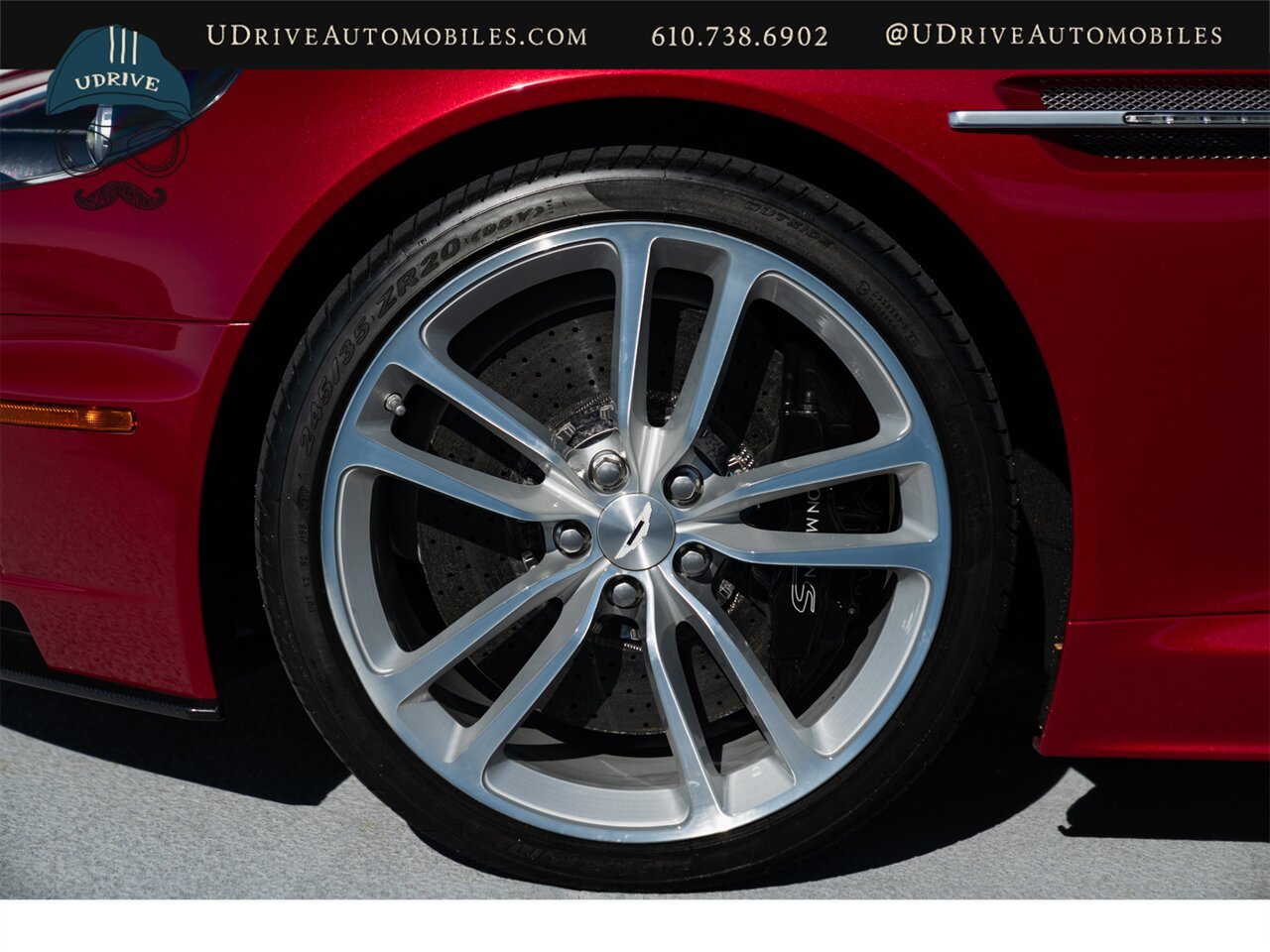 2011 Aston Martin DBS Coupe  7k Miles 1 Owner 2+2 Seating 10 Spoke Diamond Turned Whls Original MSRP $290k - Photo 44 - West Chester, PA 19382