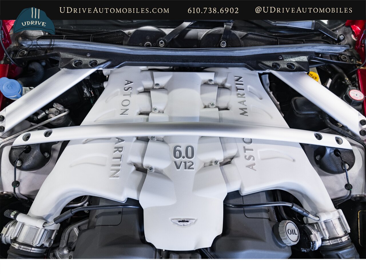 2011 Aston Martin DBS Coupe  7k Miles 1 Owner 2+2 Seating 10 Spoke Diamond Turned Whls Original MSRP $290k - Photo 52 - West Chester, PA 19382