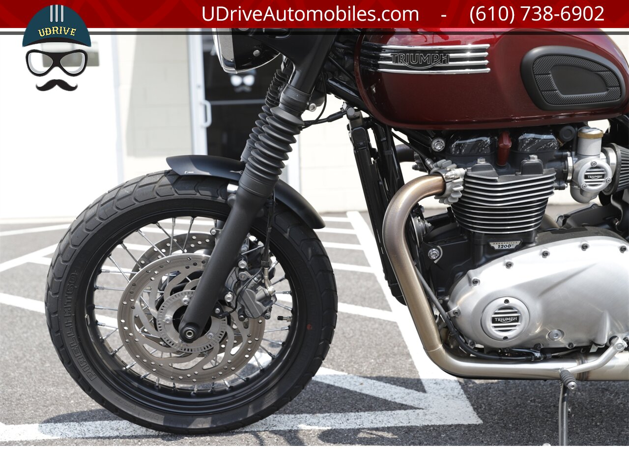 2016 Triumph Bonneville T120 Bonnevile Up-Grades Brat Style 1221 Miles   - Photo 6 - West Chester, PA 19382