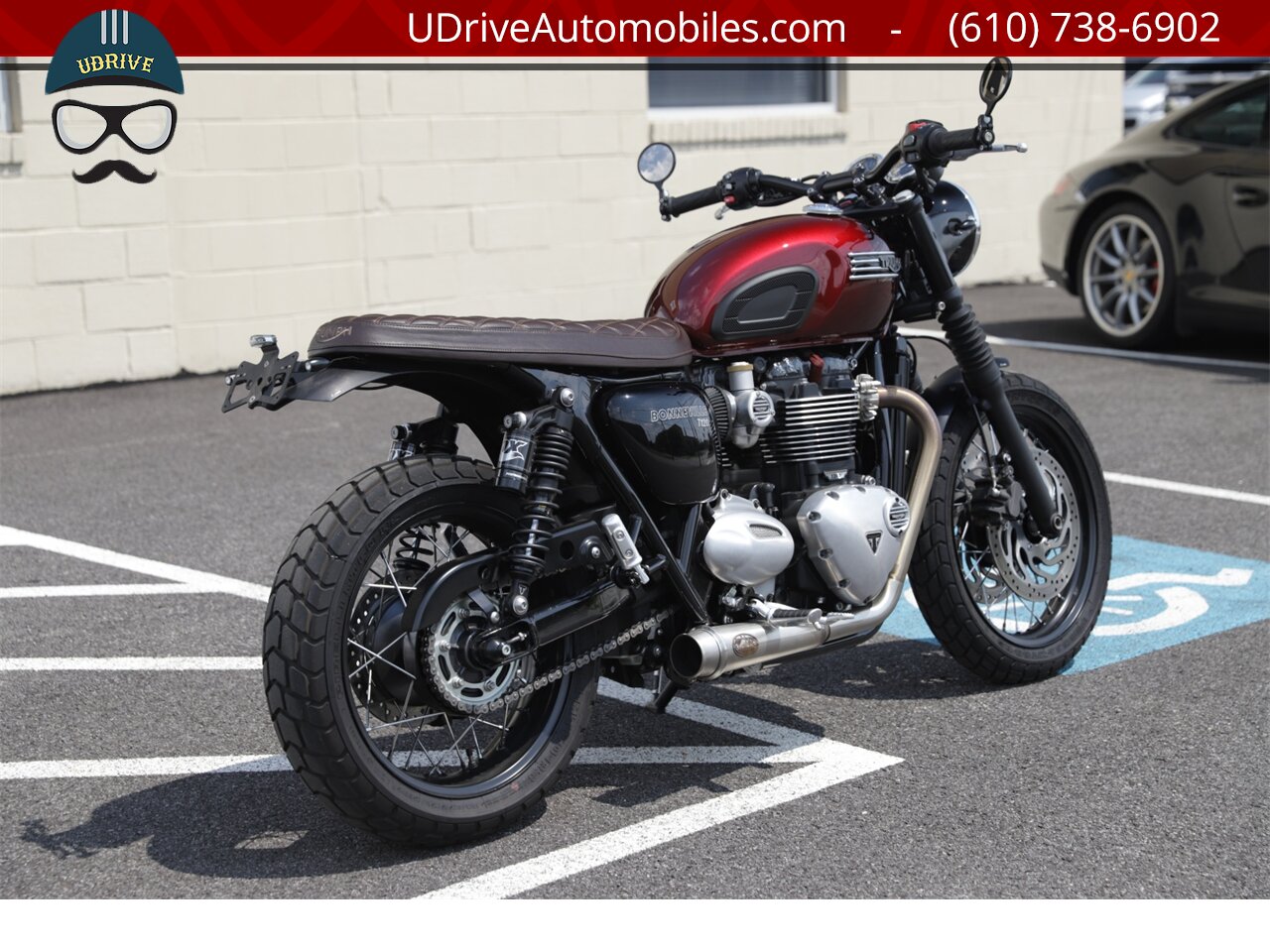 2016 Triumph Bonneville T120 Bonnevile Up-Grades Brat Style 1221 Miles   - Photo 2 - West Chester, PA 19382