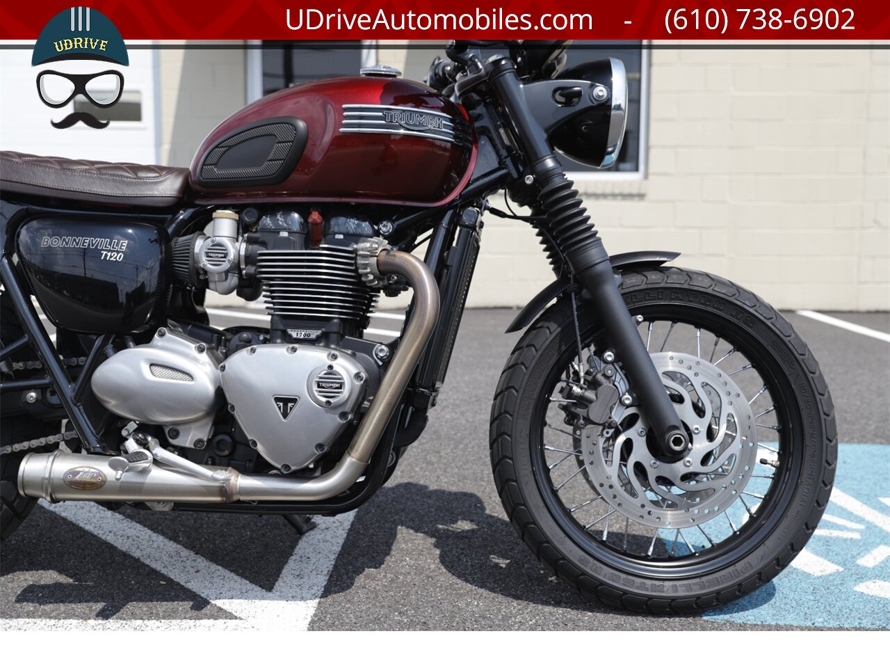 2016 Triumph Bonneville T120 Bonnevile Up-Grades Brat Style 1221 Miles   - Photo 27 - West Chester, PA 19382