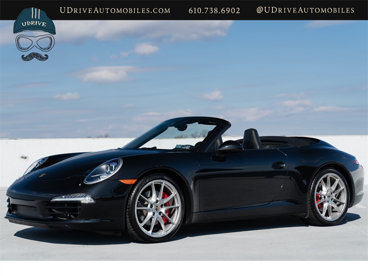 2012 Porsche 911 Carrera S  Cabriolet Basalt Blk Prem Pkg Sport Seats Chrono Vent Seats Spt Exhst - Photo 12 - West Chester, PA 19382