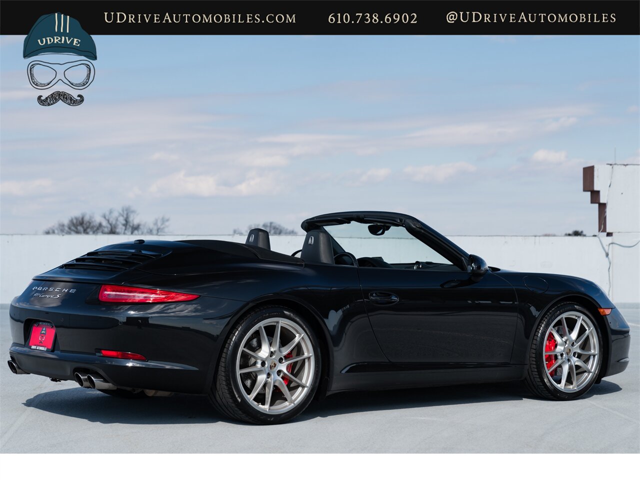 2012 Porsche 911 Carrera S  Cabriolet Basalt Blk Prem Pkg Sport Seats Chrono Vent Seats Spt Exhst - Photo 21 - West Chester, PA 19382