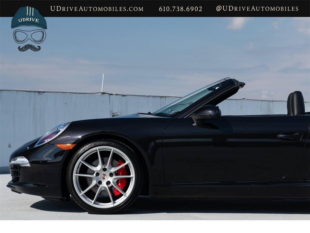 2012 Porsche 911 Carrera S  Cabriolet Basalt Blk Prem Pkg Sport Seats Chrono Vent Seats Spt Exhst - Photo 11 - West Chester, PA 19382