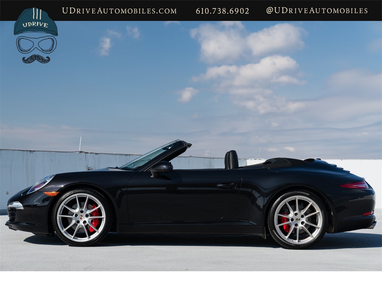 2012 Porsche 911 Carrera S  Cabriolet Basalt Blk Prem Pkg Sport Seats Chrono Vent Seats Spt Exhst - Photo 10 - West Chester, PA 19382