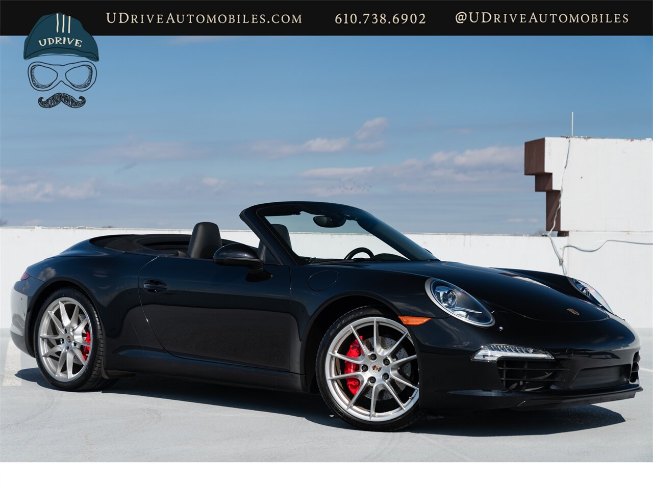 2012 Porsche 911 Carrera S  Cabriolet Basalt Blk Prem Pkg Sport Seats Chrono Vent Seats Spt Exhst - Photo 4 - West Chester, PA 19382