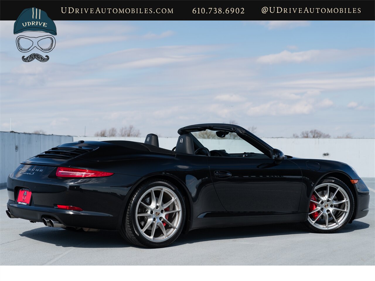 2012 Porsche 911 Carrera S  Cabriolet Basalt Blk Prem Pkg Sport Seats Chrono Vent Seats Spt Exhst - Photo 3 - West Chester, PA 19382