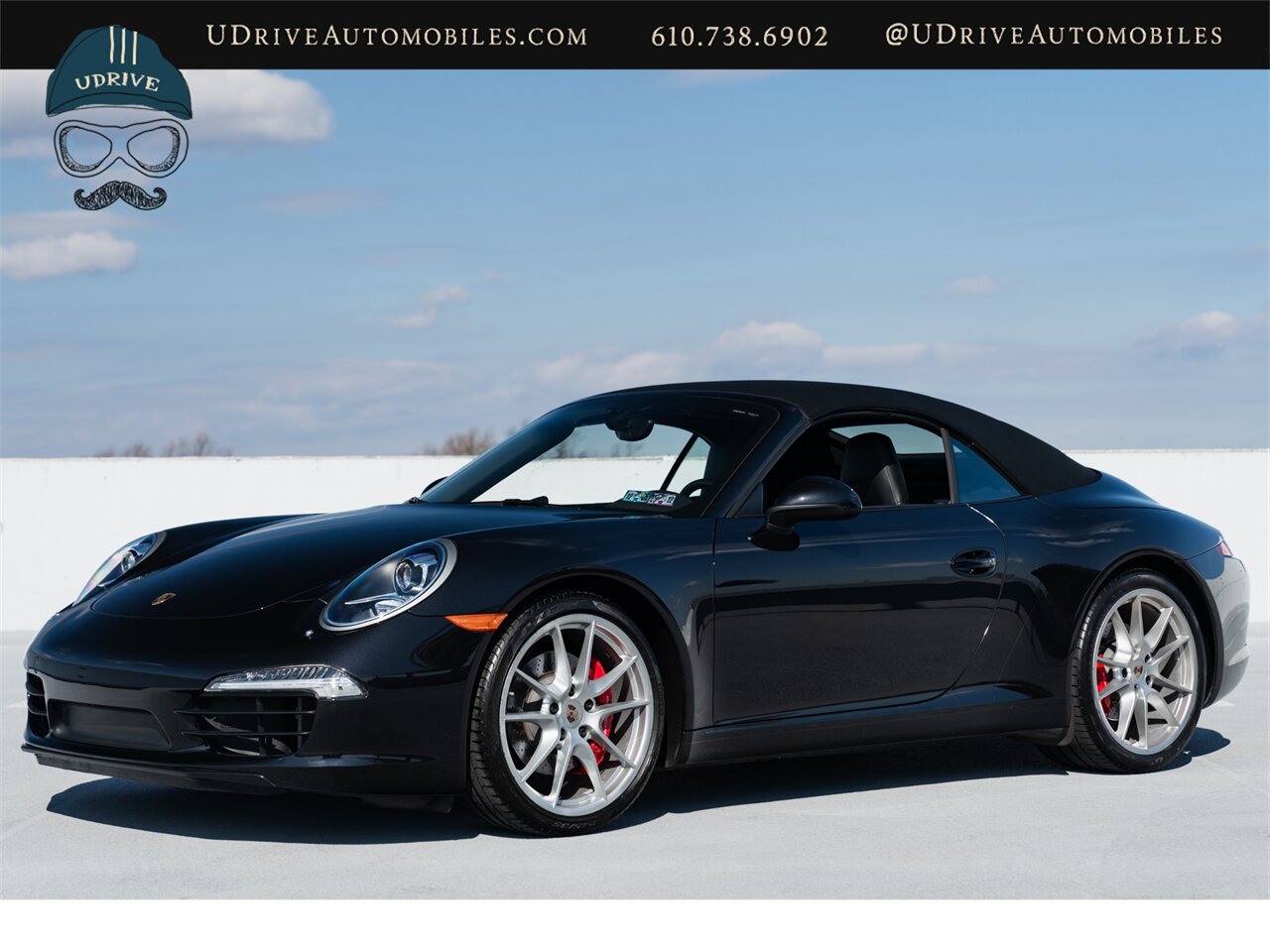 2012 Porsche 911 Carrera S  Cabriolet Basalt Blk Prem Pkg Sport Seats Chrono Vent Seats Spt Exhst - Photo 13 - West Chester, PA 19382