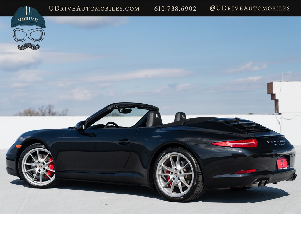 2012 Porsche 911 Carrera S  Cabriolet Basalt Blk Prem Pkg Sport Seats Chrono Vent Seats Spt Exhst - Photo 5 - West Chester, PA 19382